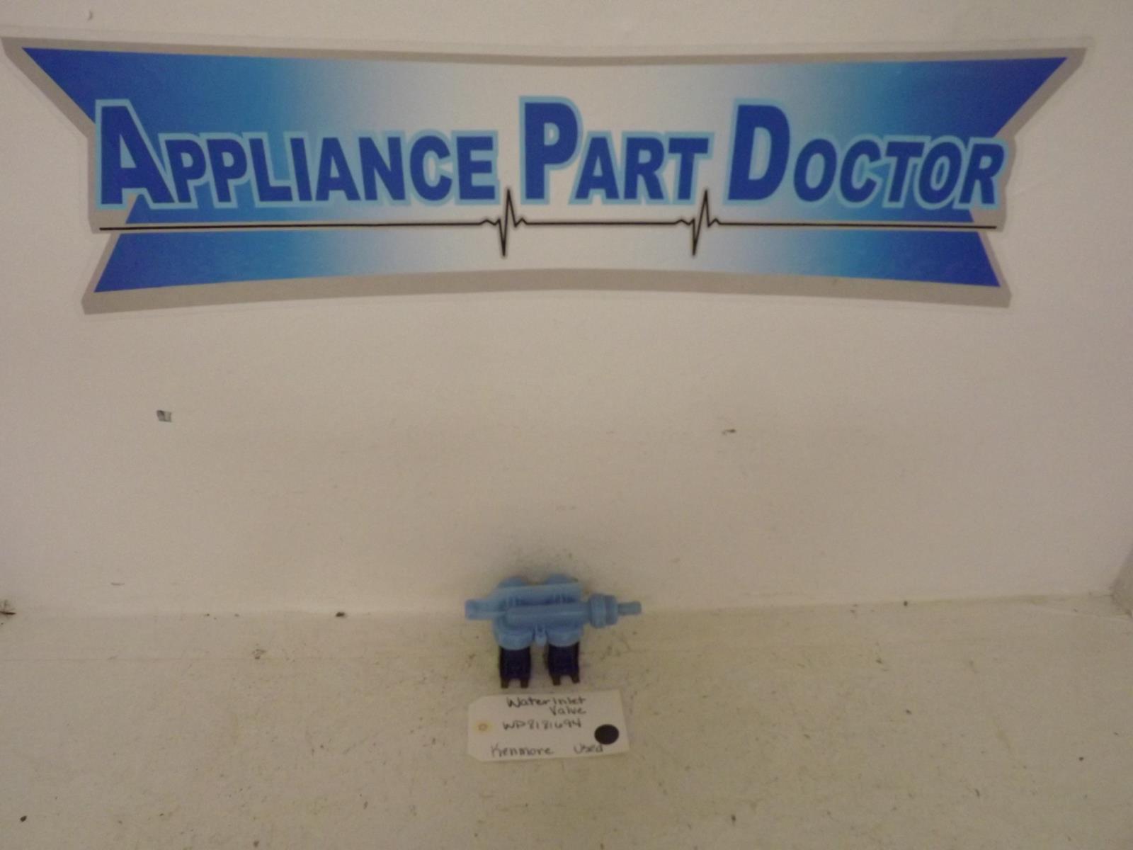 Kenmore Washer WP8181694 Water Inlet Valve Used Kenmore Washer WP8181694 Water Inlet Valve Used